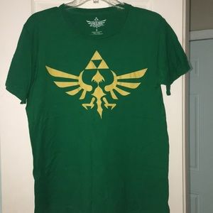 Zelda Green Graphic Tee Shirt